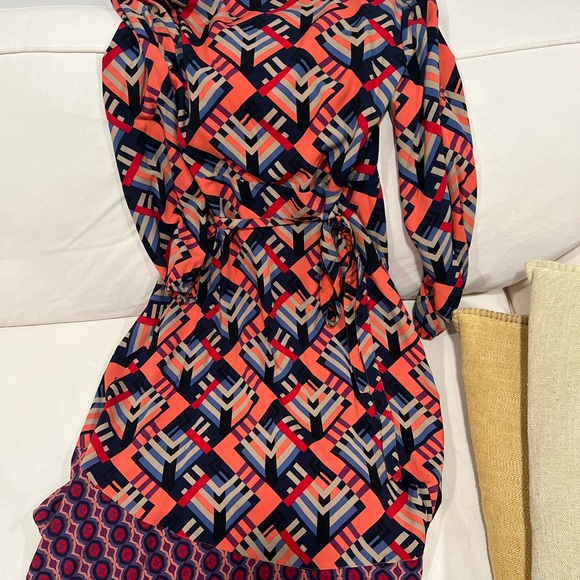 Anthropologie hi-low wrap dress - Picture 2 of 9